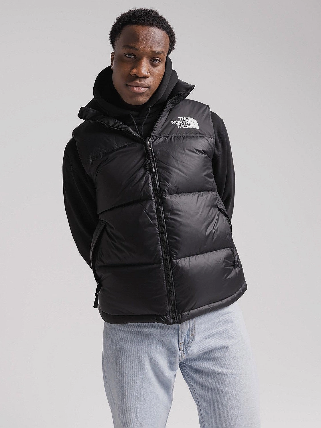 1996 Retro Nuptse Vest Eyeliner