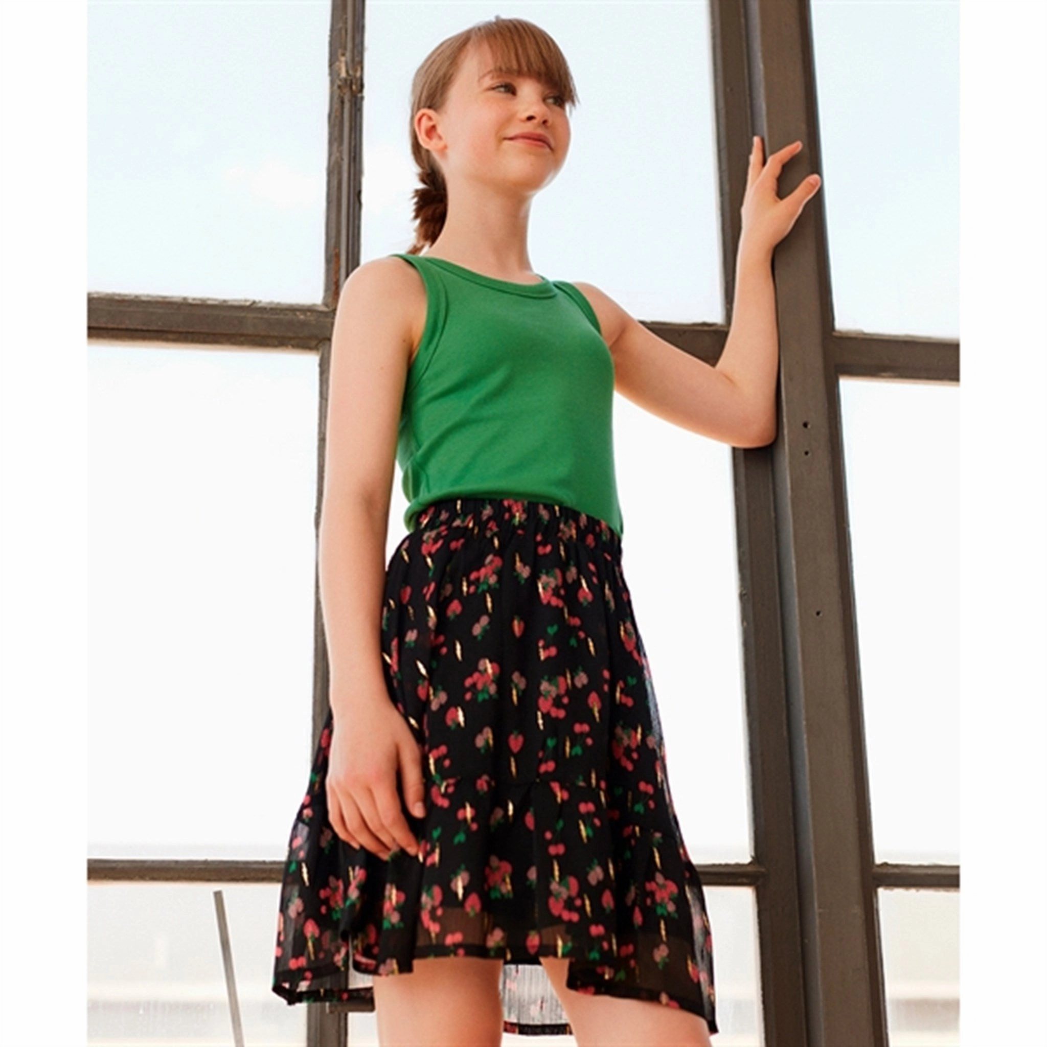 Sofie Schnoor Black Skirt Hip Skimming