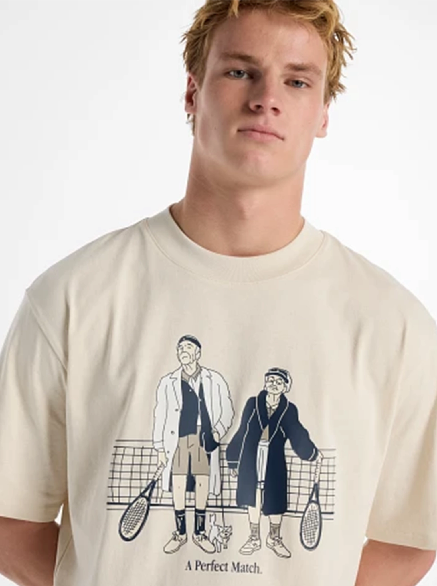 A Perfect Match Tennis T Shirt Chic Look tall size