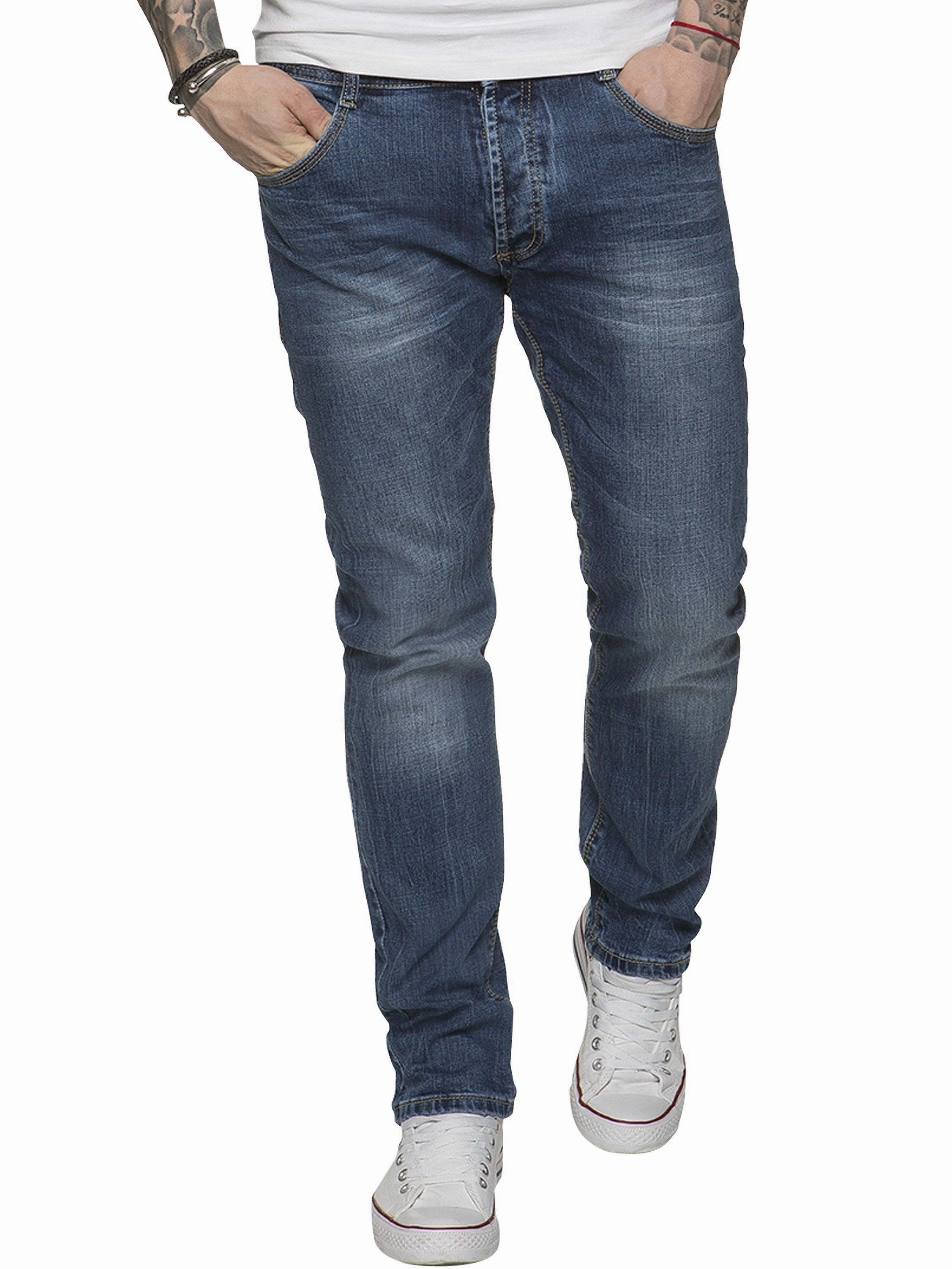 Everyday Piece ETO | Mens Designer Tapered Fit Stretch Denim Jeans