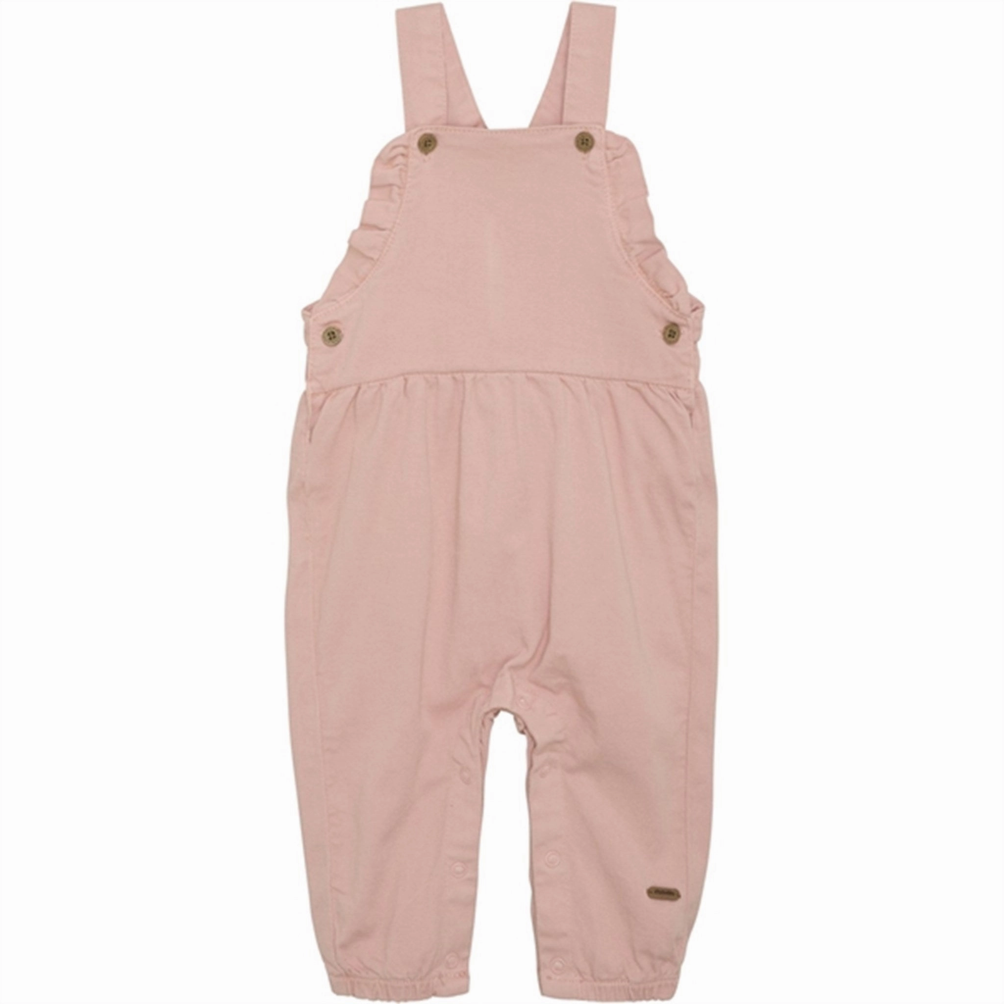 Minymo Peach Beige Twill Overall Relaxed Comfort Wear Outdoor Wear