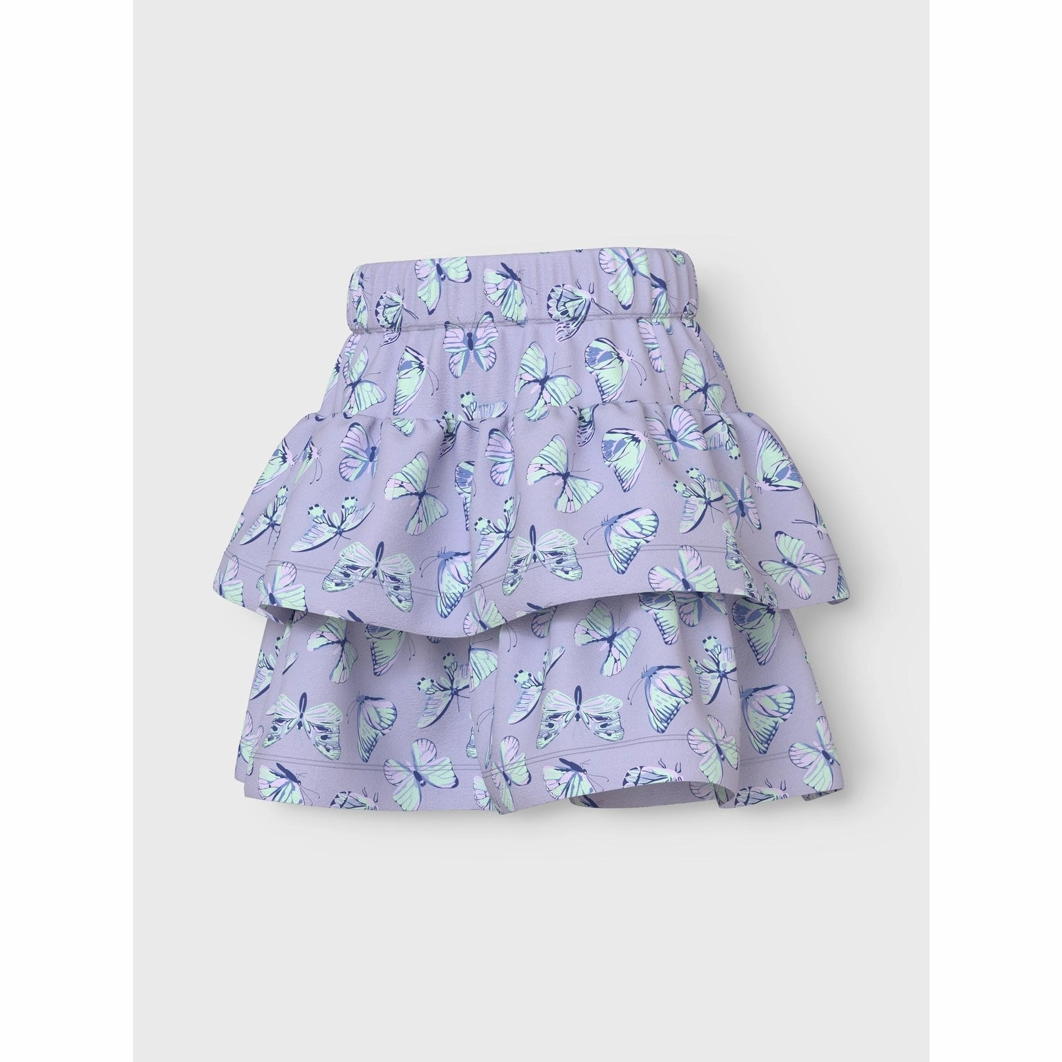 Name It Purple Heather Butterflies Vigga Skirt Neutrals Only