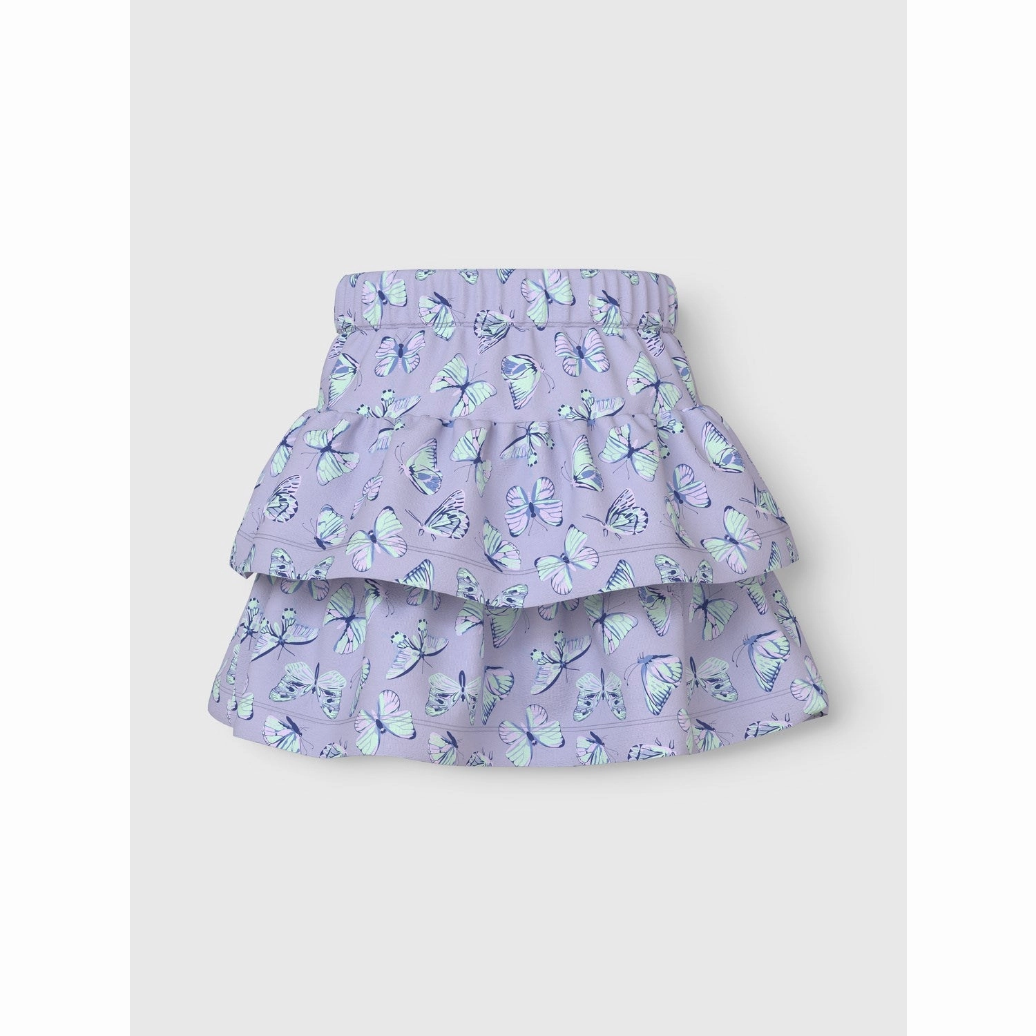 Sleek Vibe Denim style Name It Purple Heather Butterflies Vigga Skirt