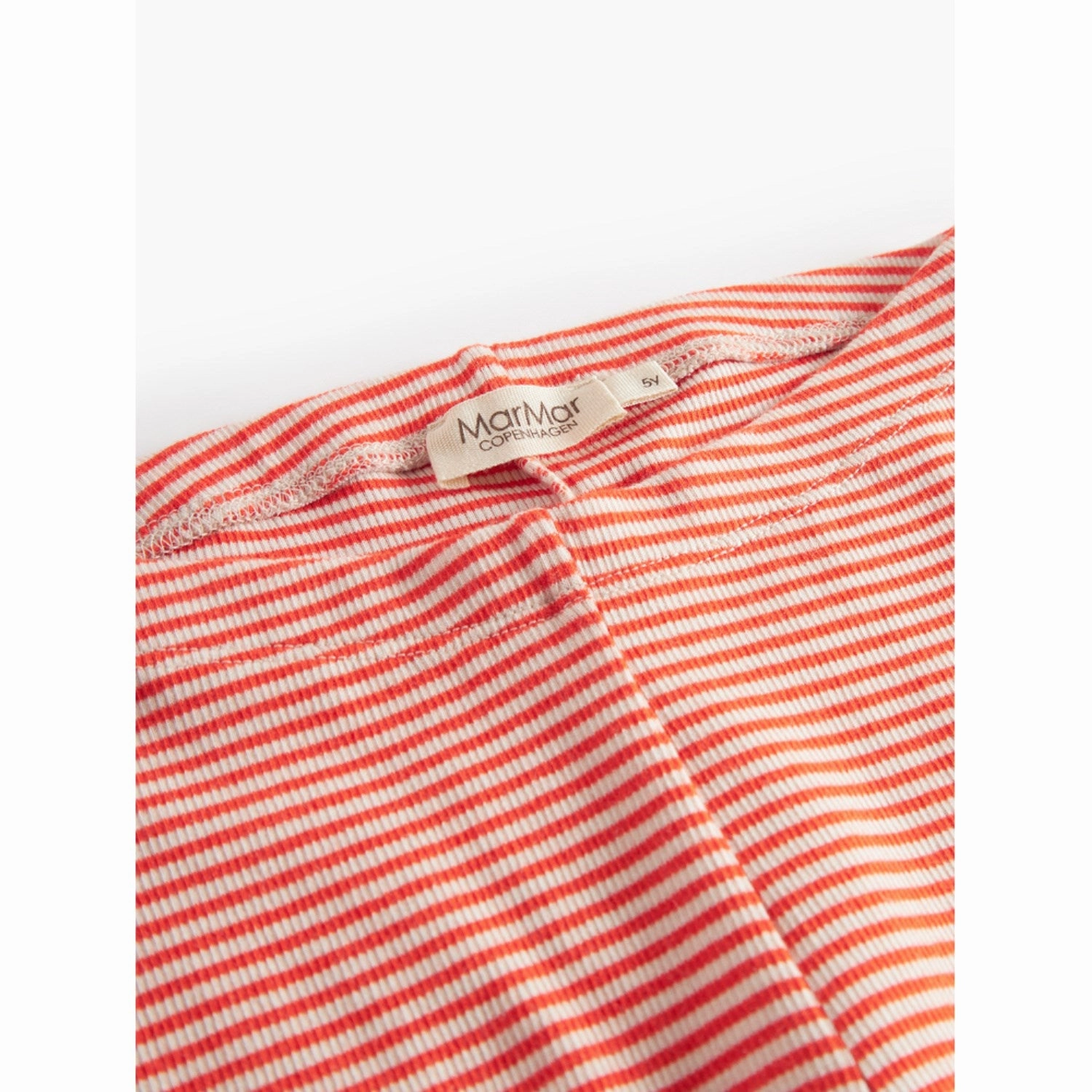 Versatile Comfort MarMar Modal Fine Rib Red Stripe Leggings