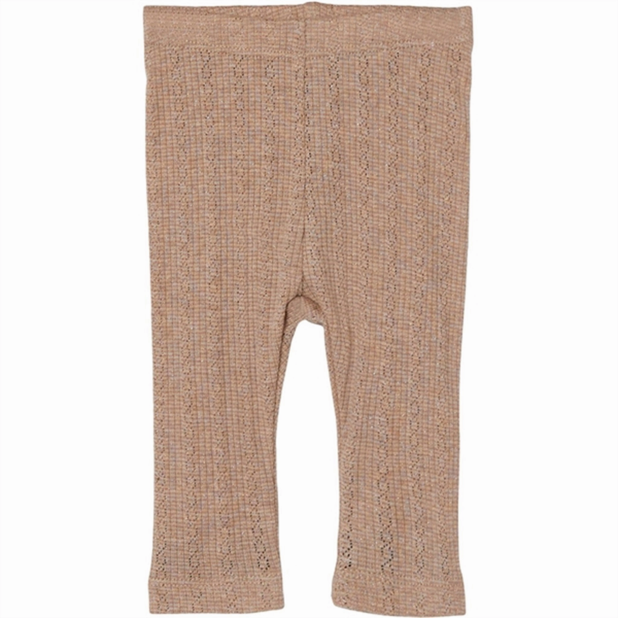 Name it Oxford Tan Phusa Leggings Cozy Basics Mesh Panel Studio Practice