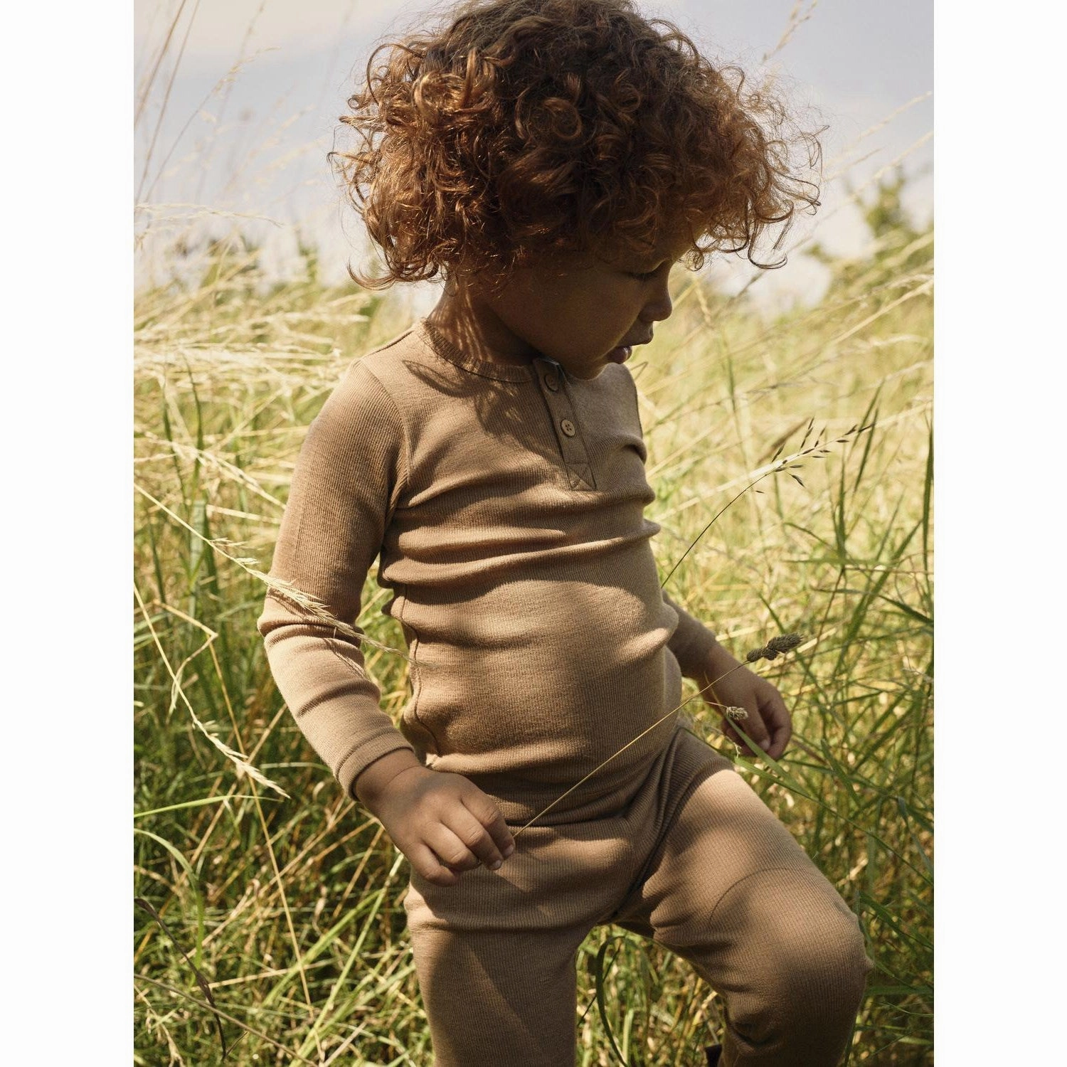 Morning Jog Pro Athlete Lil'Atelier Tigers Eye Nmnnoel Neb Wool Slim Leggings Lil