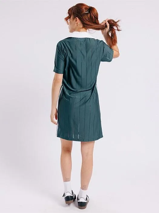 Comfortable Touch Adicolor 3-Stripes Pinstripe Dress