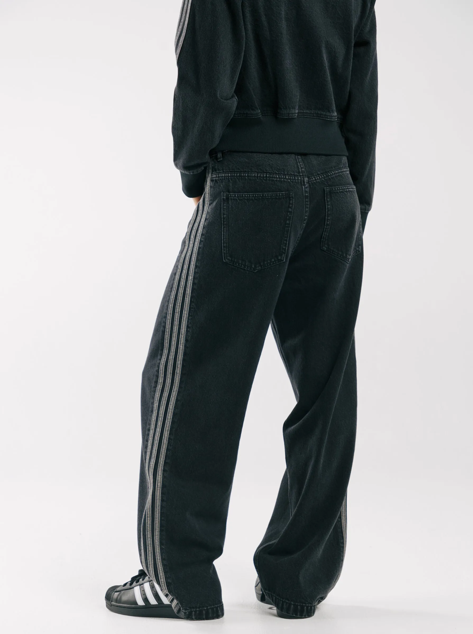 Adicolor Denim 3-Stripes Track Pant Sporty Style