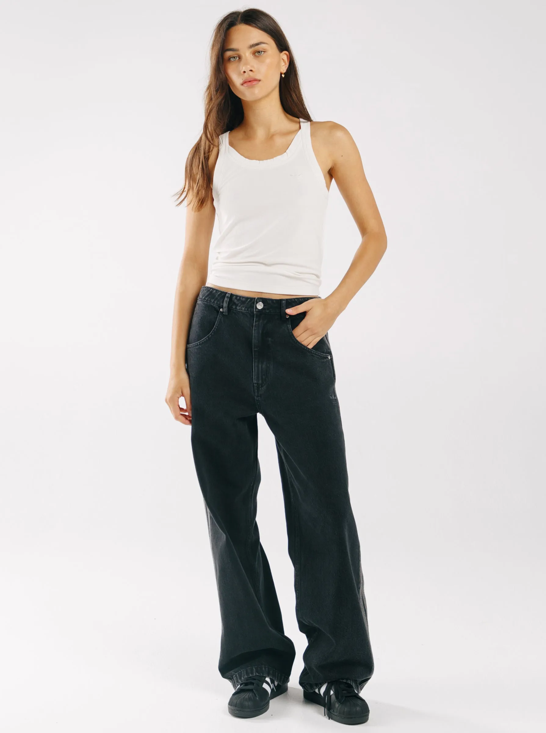 Odor Control Tech Adicolor Denim 3-Stripes Track Pant