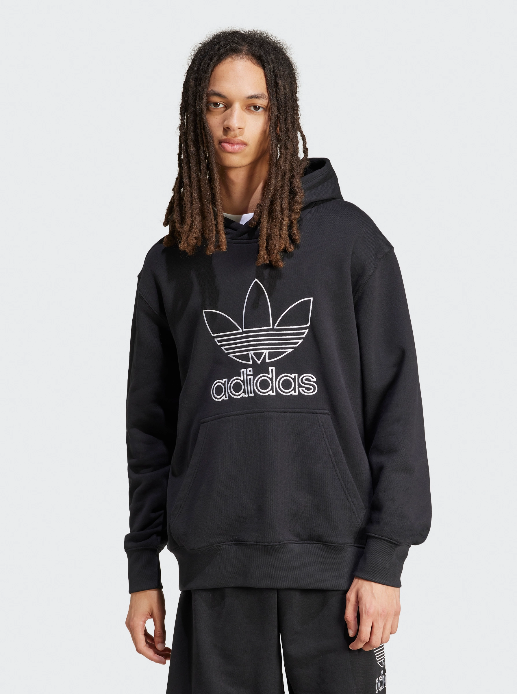 Adicolor Outline Trefoil Hoodie colorful