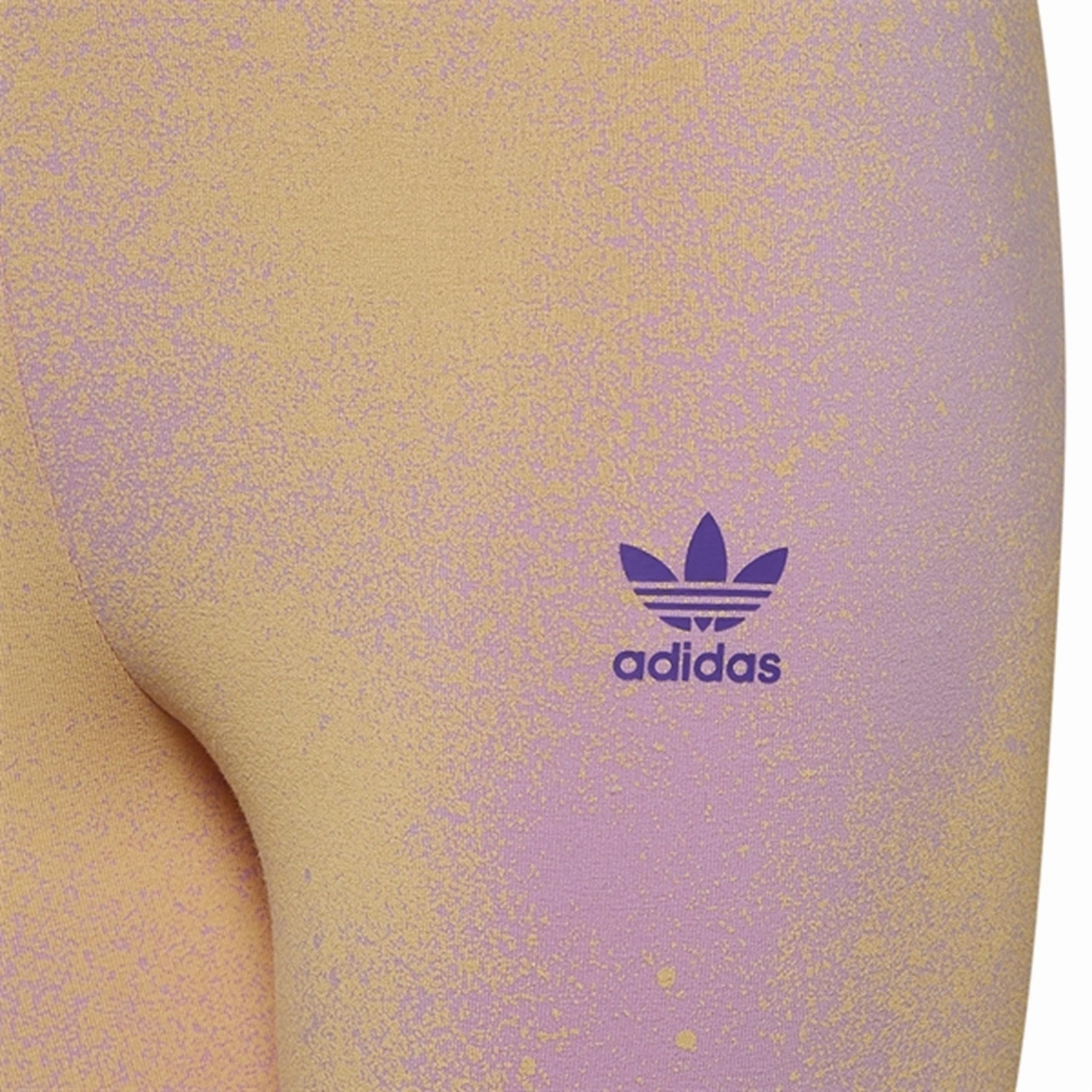 For Kids Rib Knit adidas Bliss Lilac Leggings