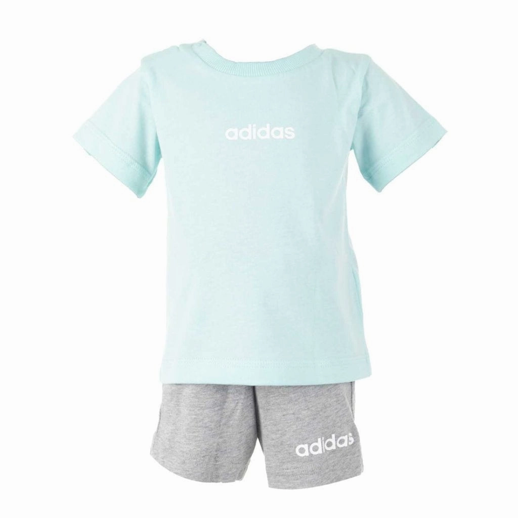 adidas Lin T-Shirt/Short Set Baby Flattering Fit