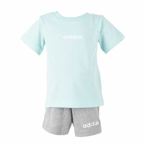 adidas Lin T-Shirt/Short Set Baby Flattering Fit