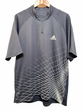 Adidas Mens Blue Runner T Shirt (Size XL) Relaxed Comfort Wear