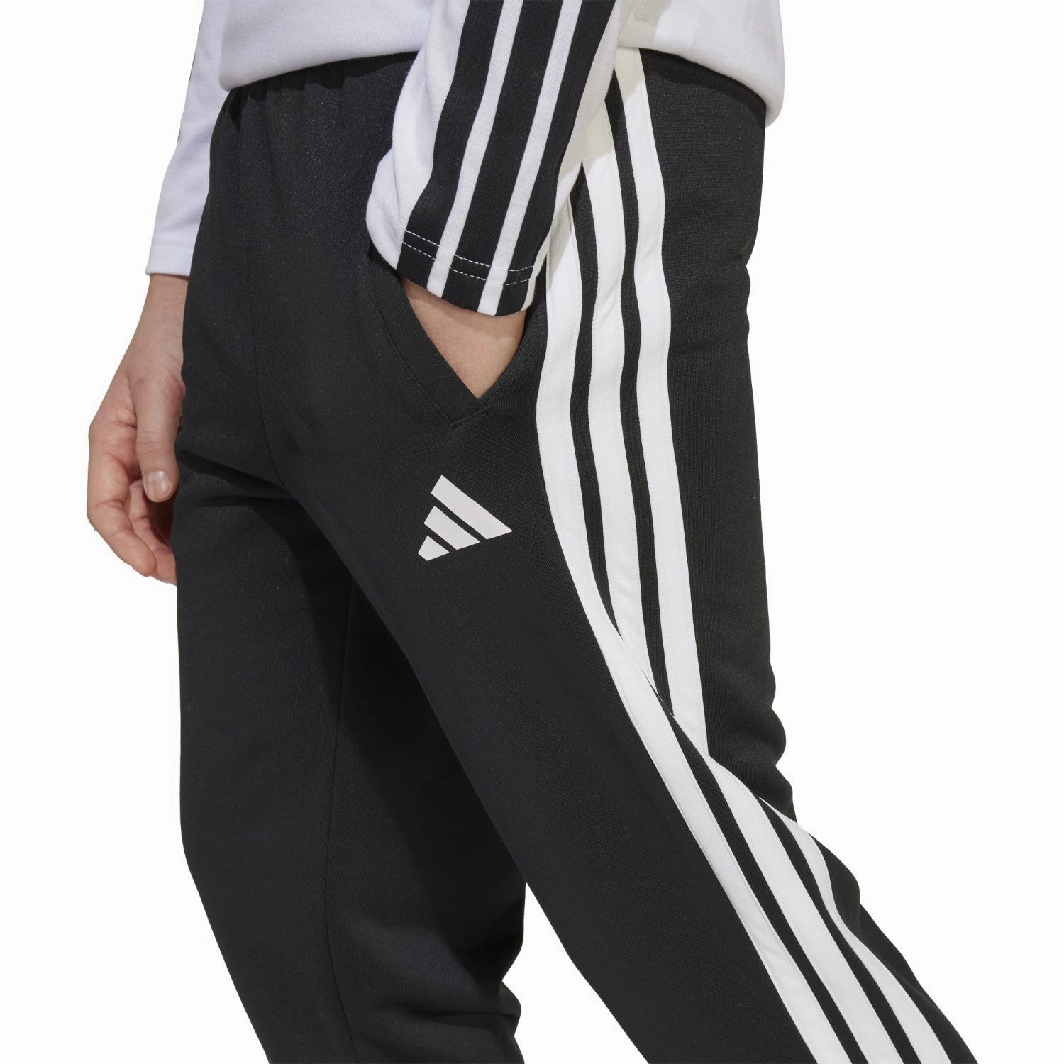 adidas Originals Black U Tr-Es 3S Pants Perimeter Edge Protection Festival clothing