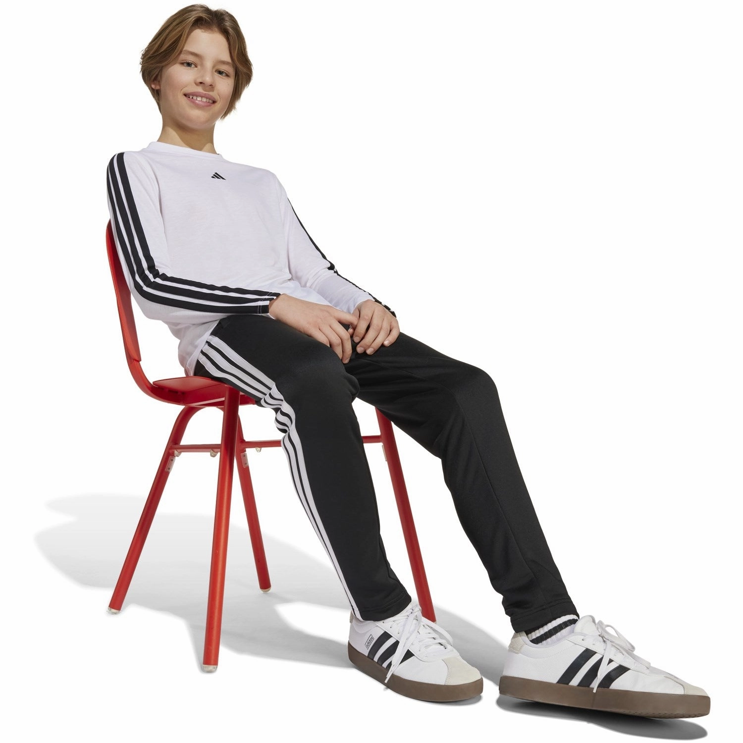ribbon venue adidas Originals Black U Tr-Es 3S Pants