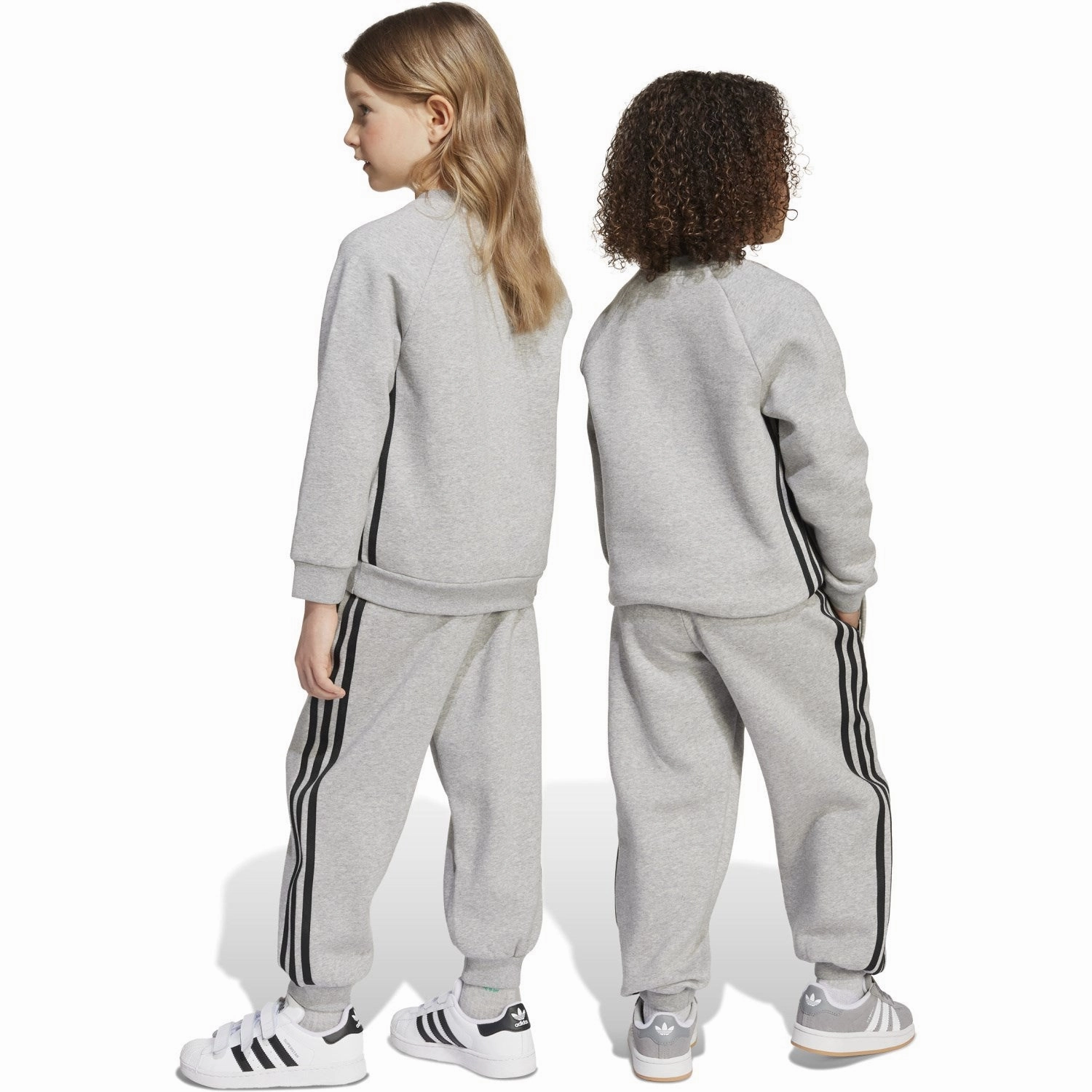 Iconic sock adidas Originals Medium Grey Heather/Black Sweat Set