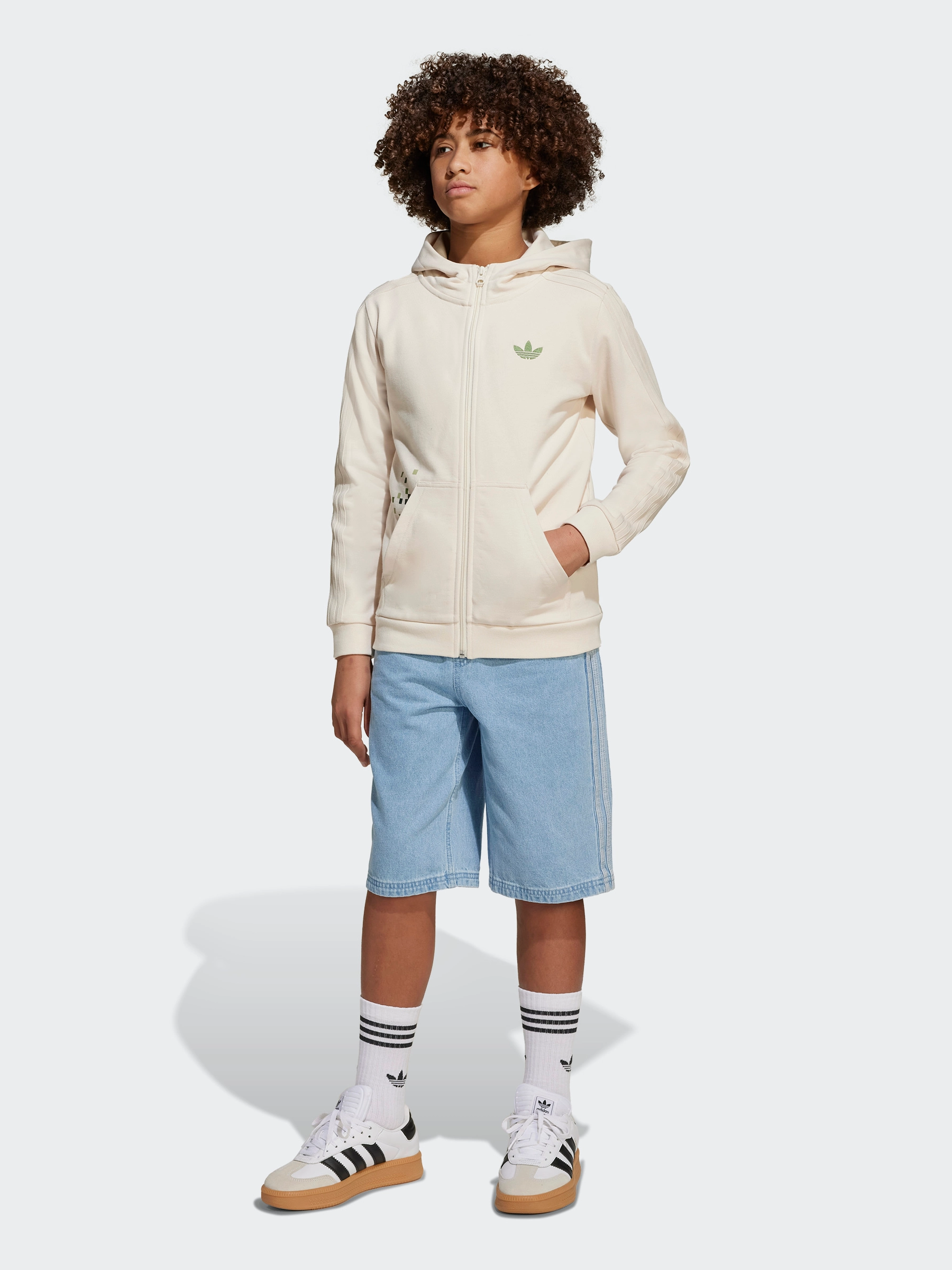 Beach club style Sleepwear adidas Originals X Minecraft Graphic Hoodie Kids