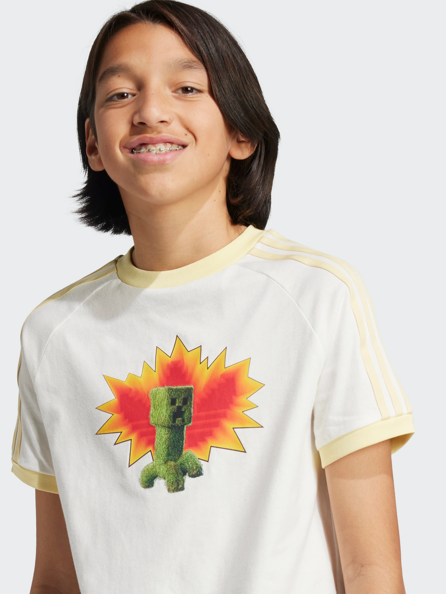 Flattering Design adidas Originals X Minecraft Graphic Tee Kids