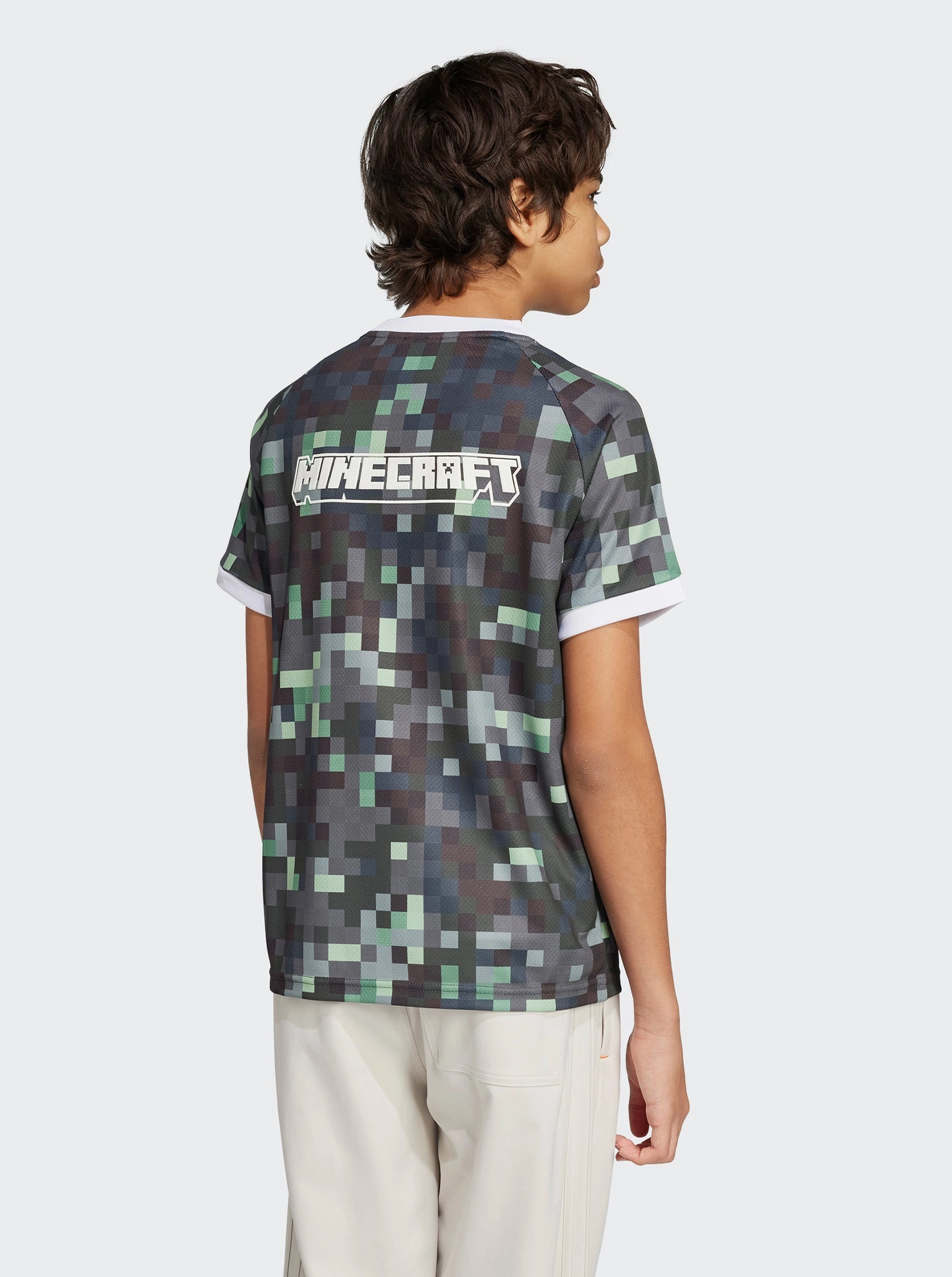 adidas Originals X Minecraft Graphic Tee Youth Perfect for Any Outfit Everyday Top