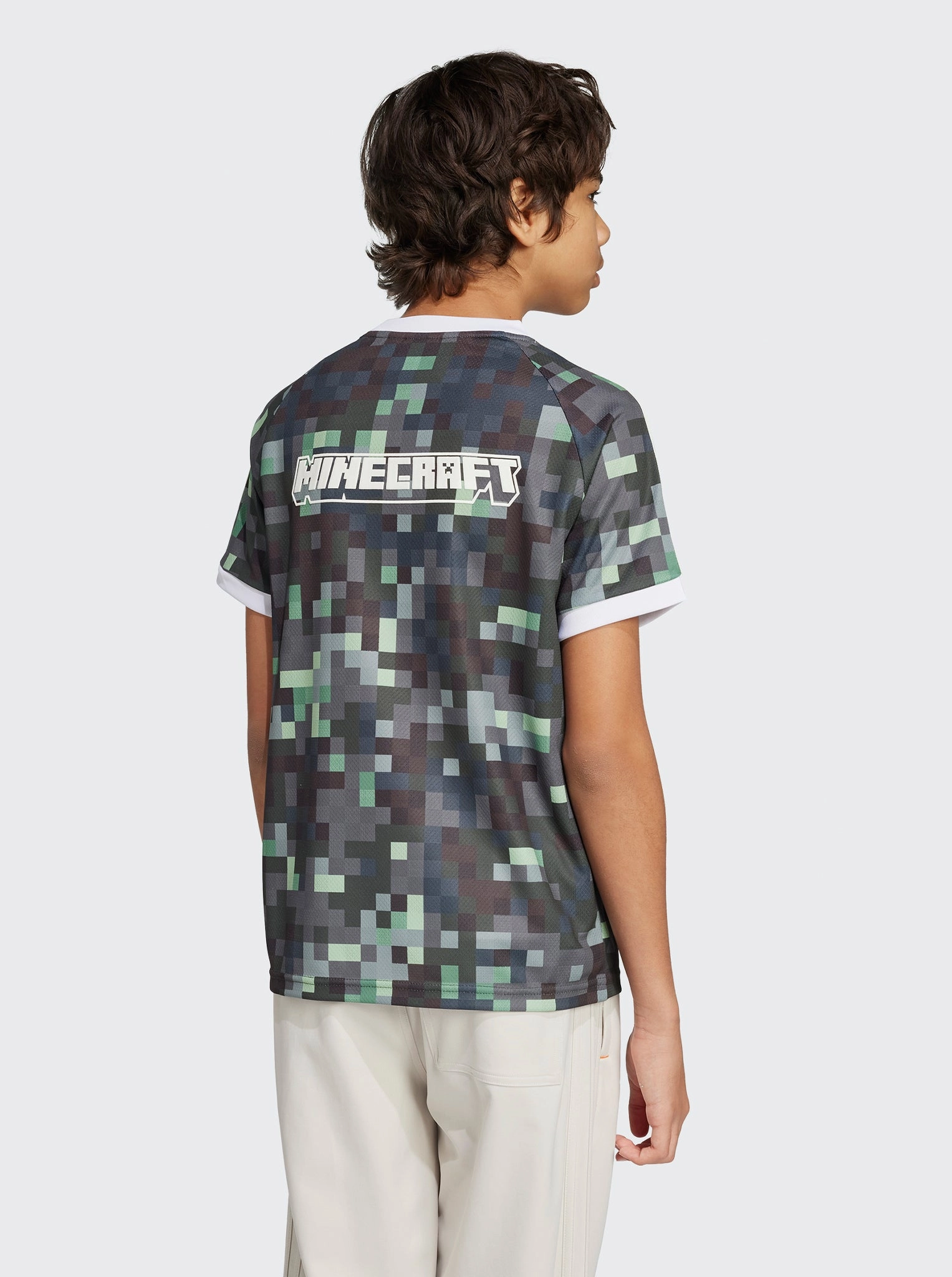 adidas Originals X Minecraft Graphic Tee Youth Soft and Flexible