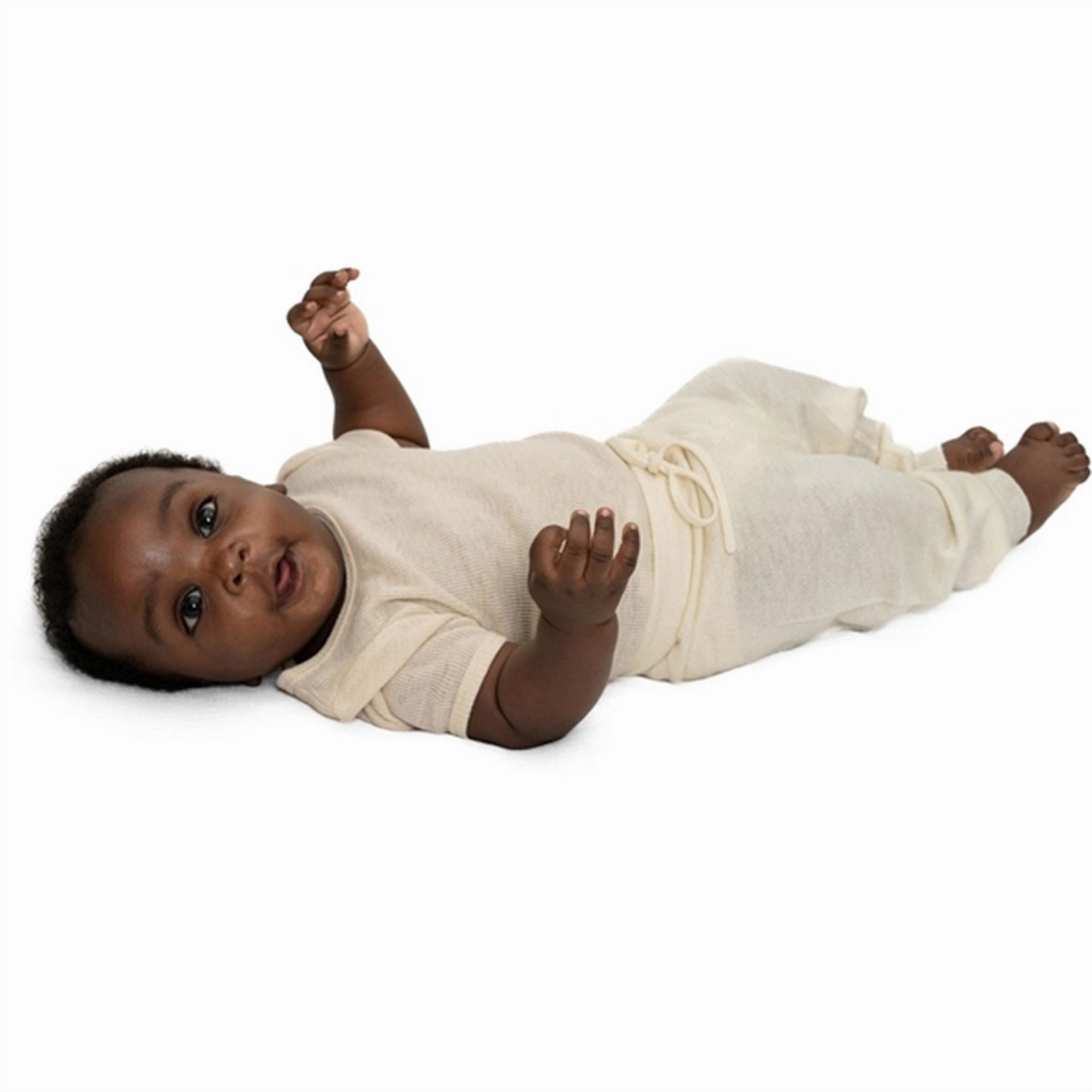 Minimalisma Overt Leggings Cream Neutral Fit Four Way Cycling Trip