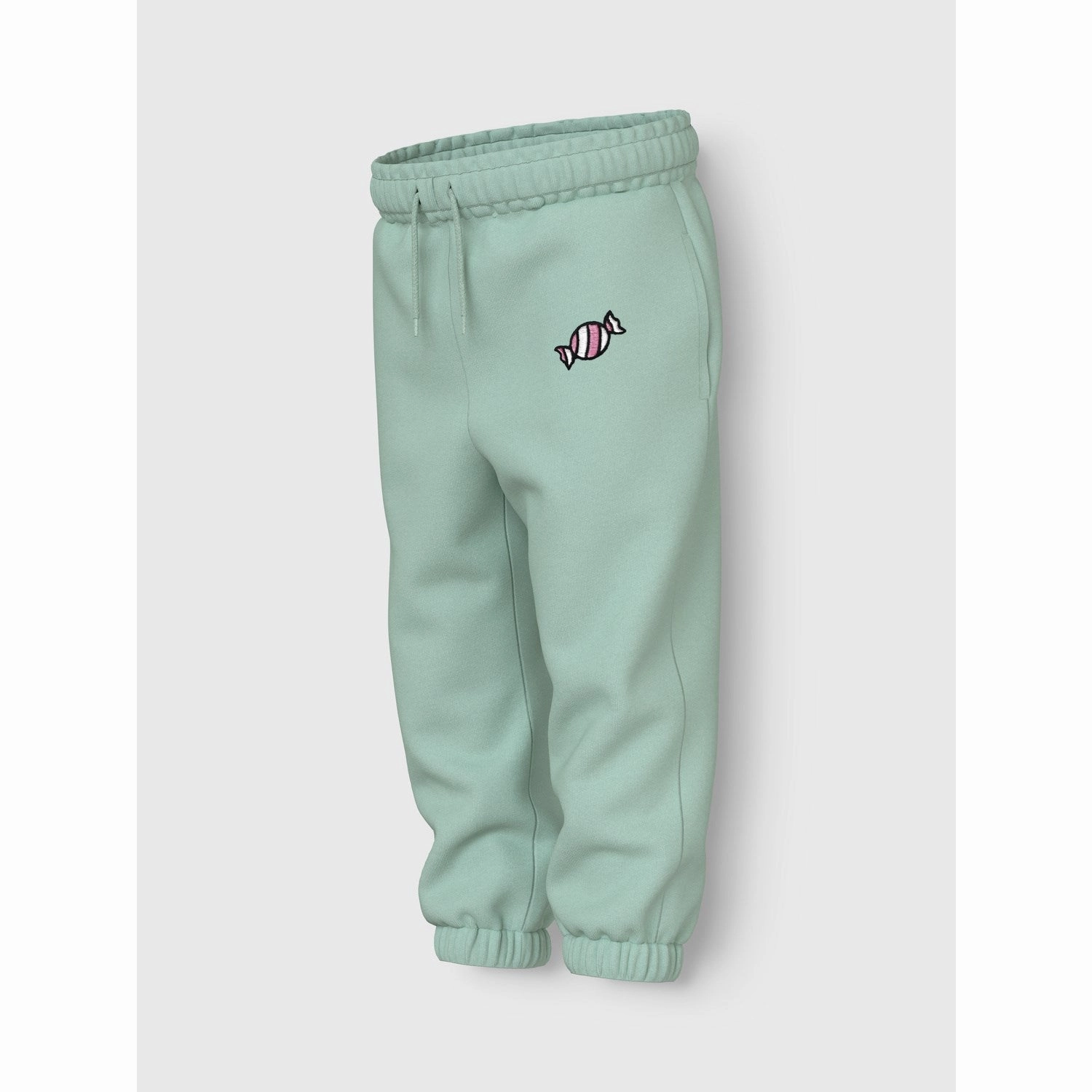 Name It Gossamer Green Candy Nmfvallene Nreg Swe Pants Unb EcoFriendly Material