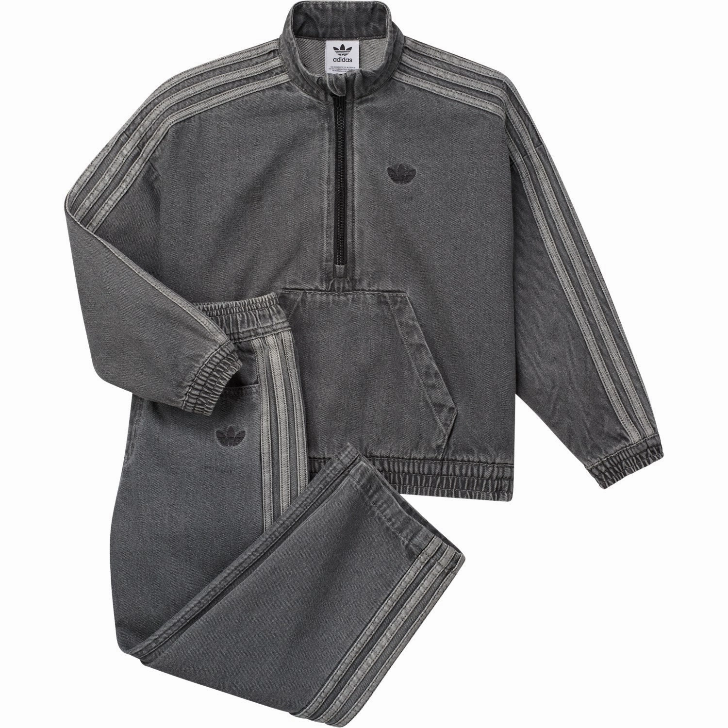 Multi Function Compression adidas Originals Light Denim Denim Crew Set