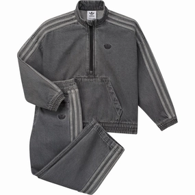 adidas Originals Light Denim Denim Crew Set NonRestrictiveMobility Ultimate Comfort