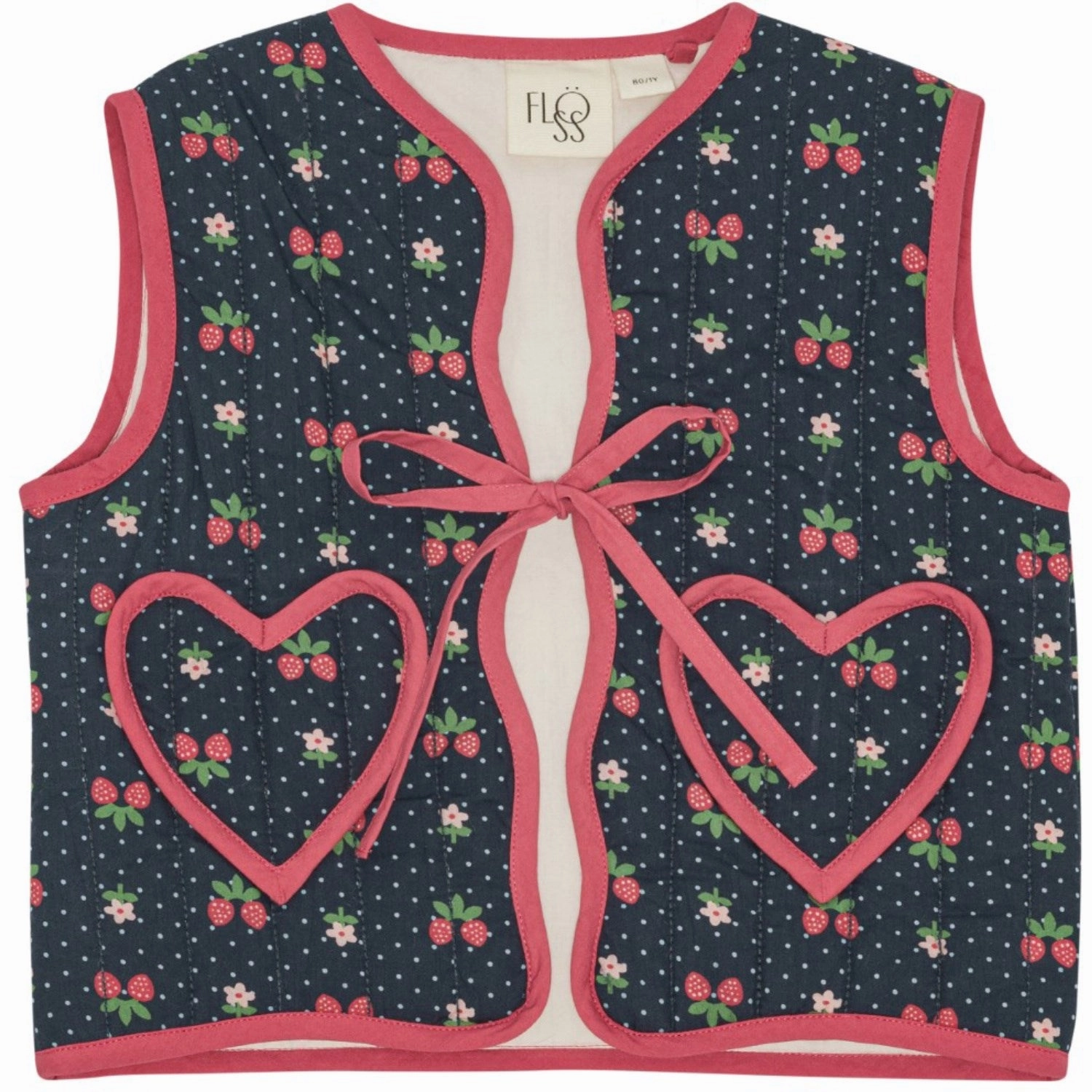 Temperature Regulating Fl?ss Navy Space Berry Sofia Vest