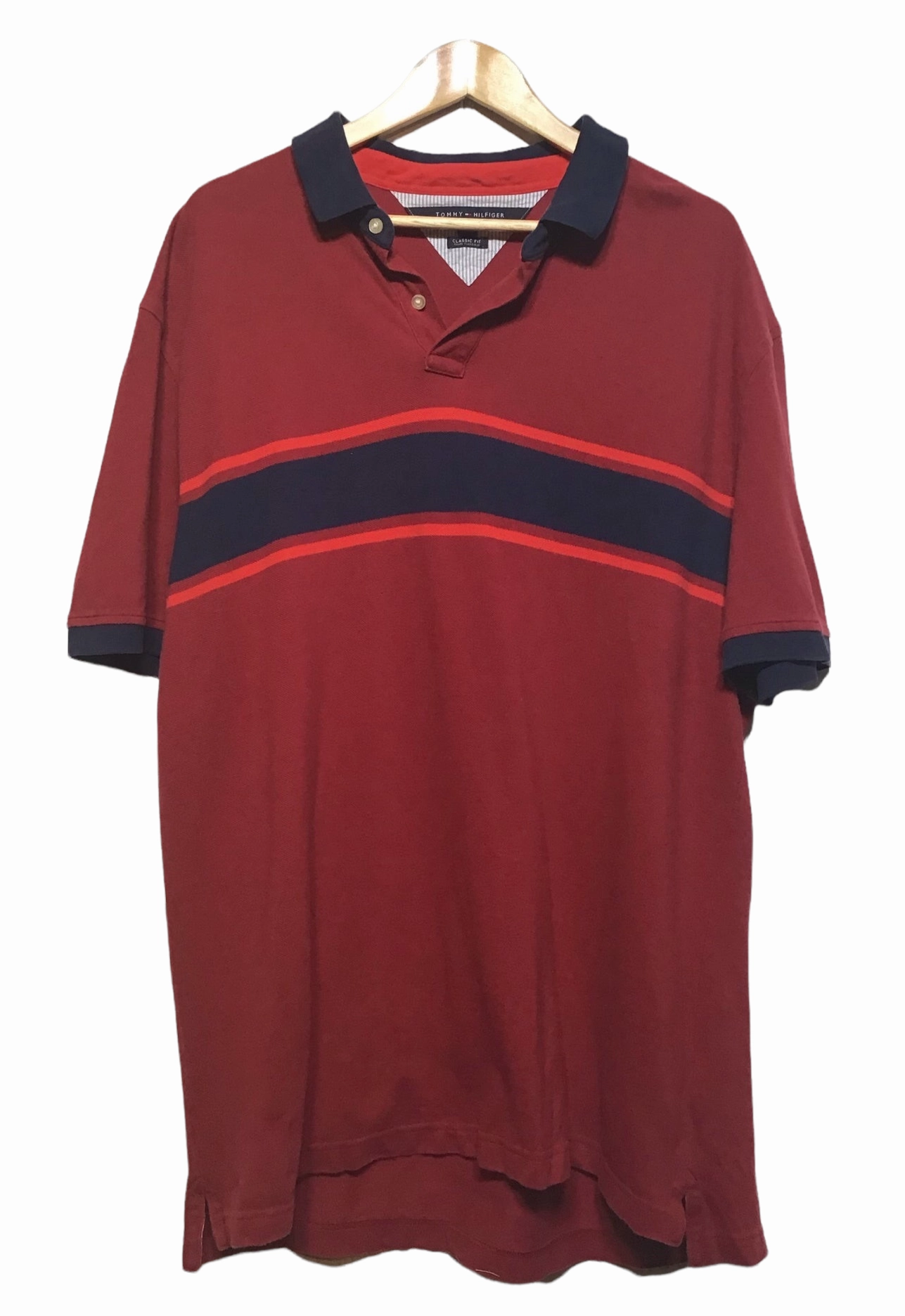 Tommy Hilfiger Polo Top (Size XXL) Eye-Catching