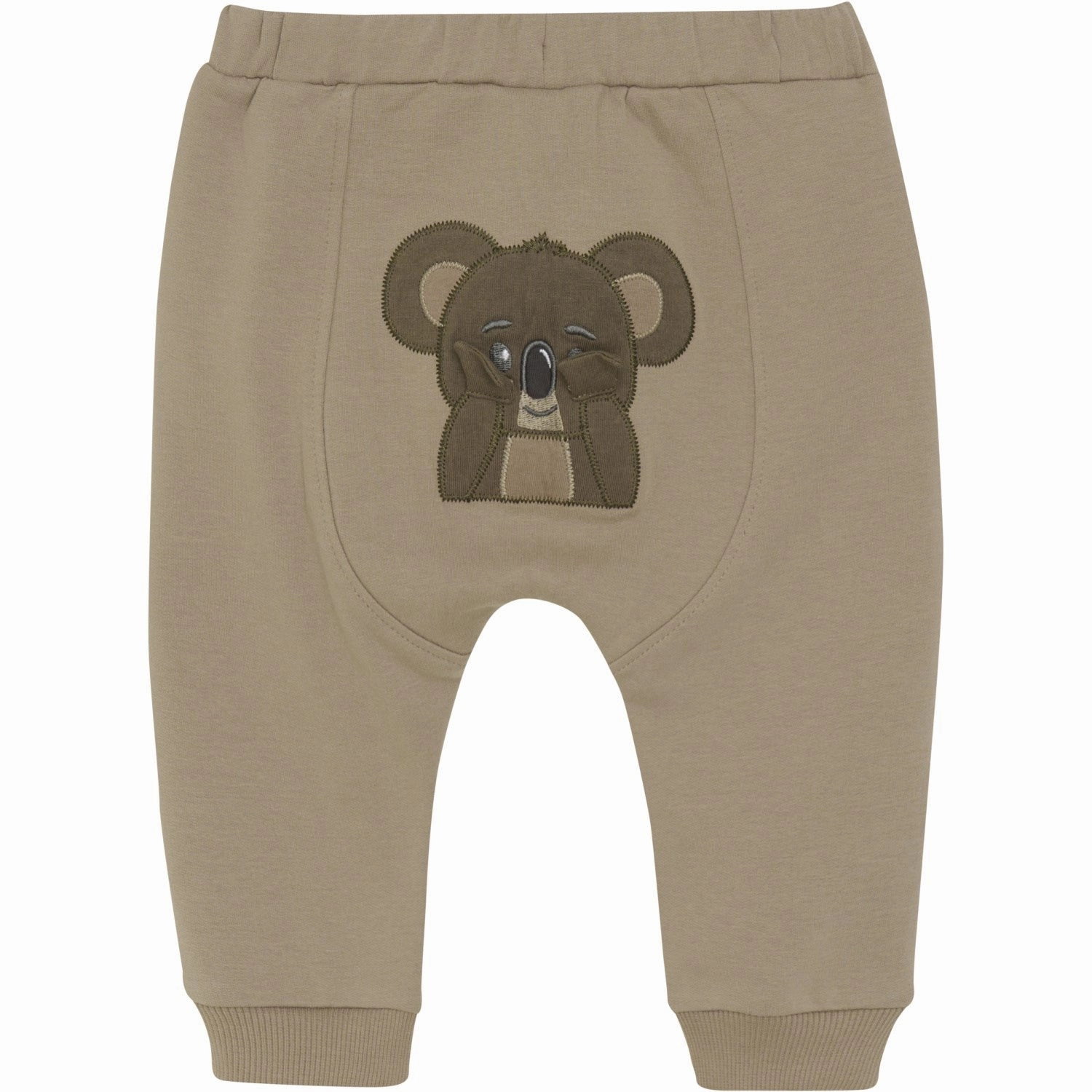 Minymo Taupe Gray Sweatpants Luxurious Skin-friendly