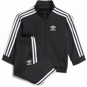 Reinforced Stress Points adidas Originals Black Firebird Tracksuit