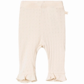 Breathable Fabric Morning Stretch Lil'Atelier Whitecap Gray Rachel Slim leggings