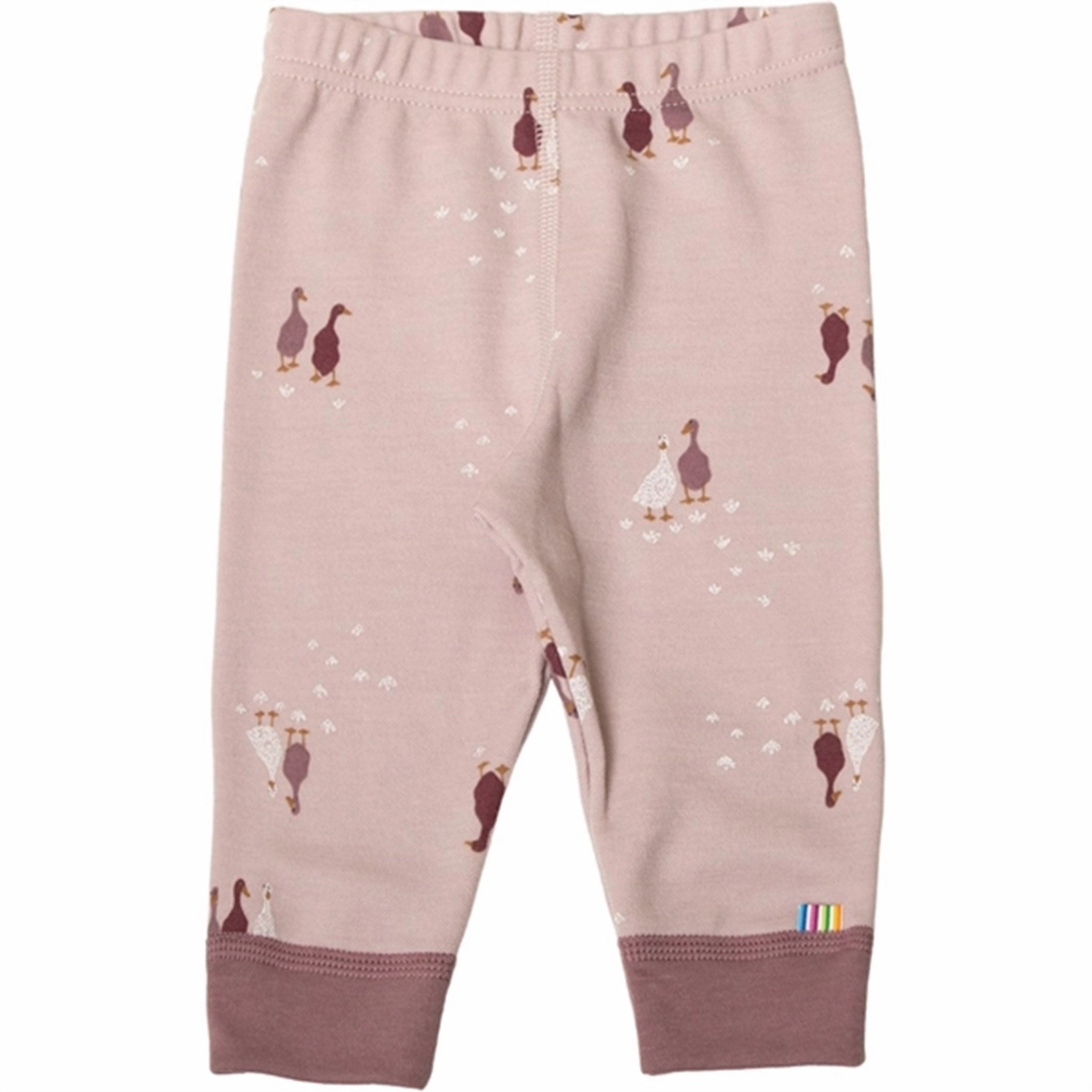 Joha Wool/Cotton Rose AOP Leggings Body shaping