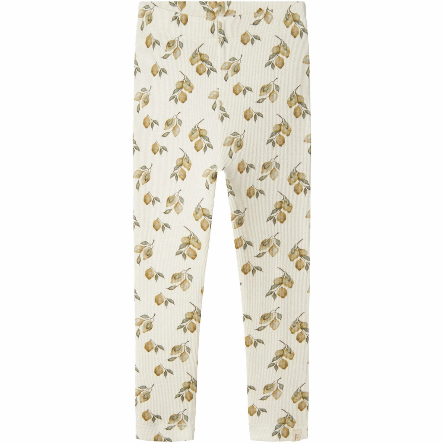 Lil'Atelier Turtledove Lemon Gavo Slim Leggings Morning Jog Outdoor Lover