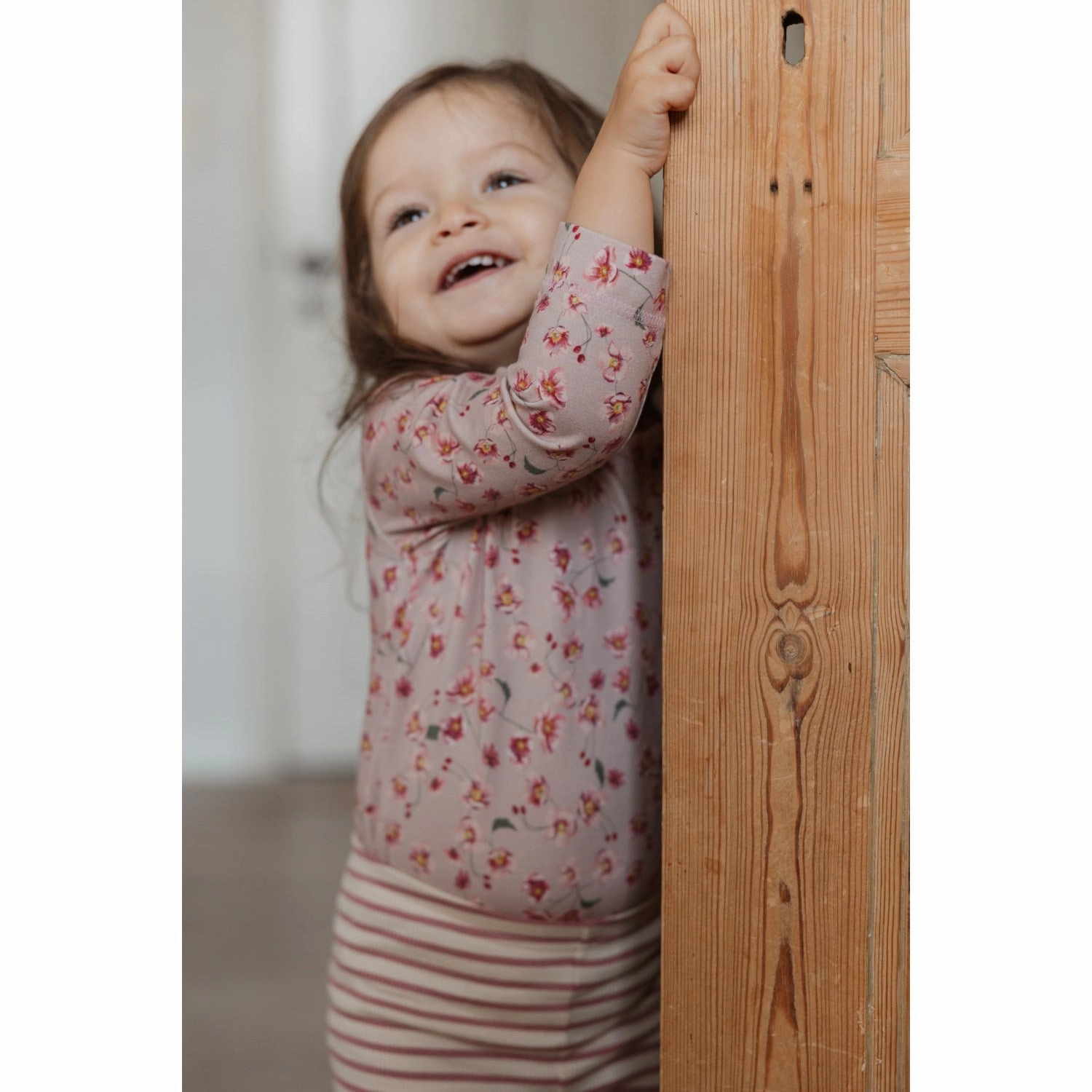 All-Terrain Comfort Petit Piao Nostalgic Rose/off White Legging Modal Striped