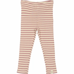 Feel Fresh Petit Piao Nostalgic Rose/off White Legging Modal Striped