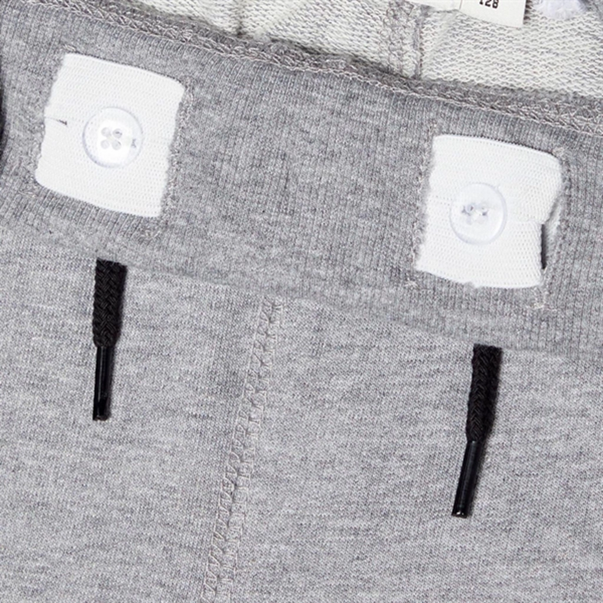 Name it Grey Melange NOOS Sweatpants Geometric Shapes Airtight Zipper Seals
