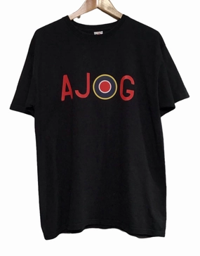 Sleek And Stylish AJOG Graphic T-Shirt (Size L)