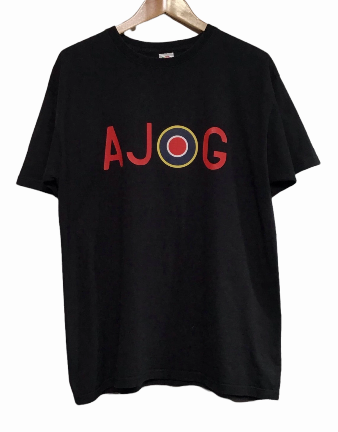 Sleek And Stylish AJOG Graphic T-Shirt (Size L)