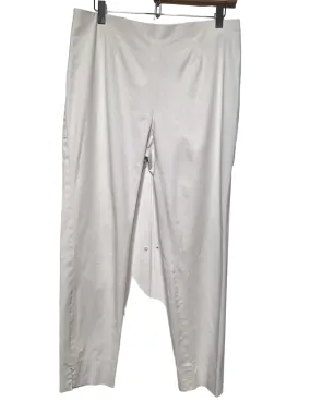 Sabrina White Trousers (Size L) Functional Look Trendy Appeal