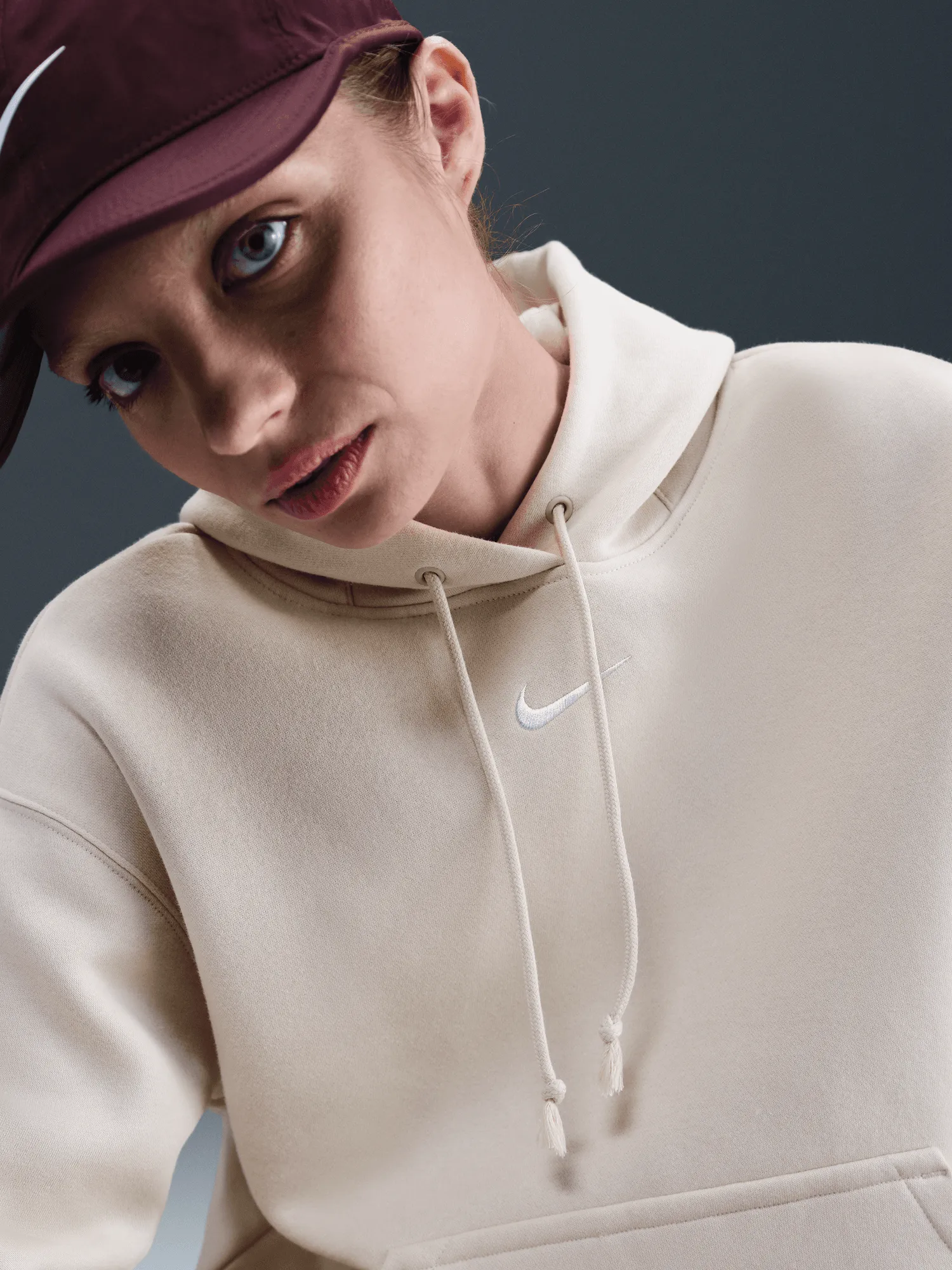 Phoenix Fleece Oversized Pullover Hoodie Girly style Fleece Lined