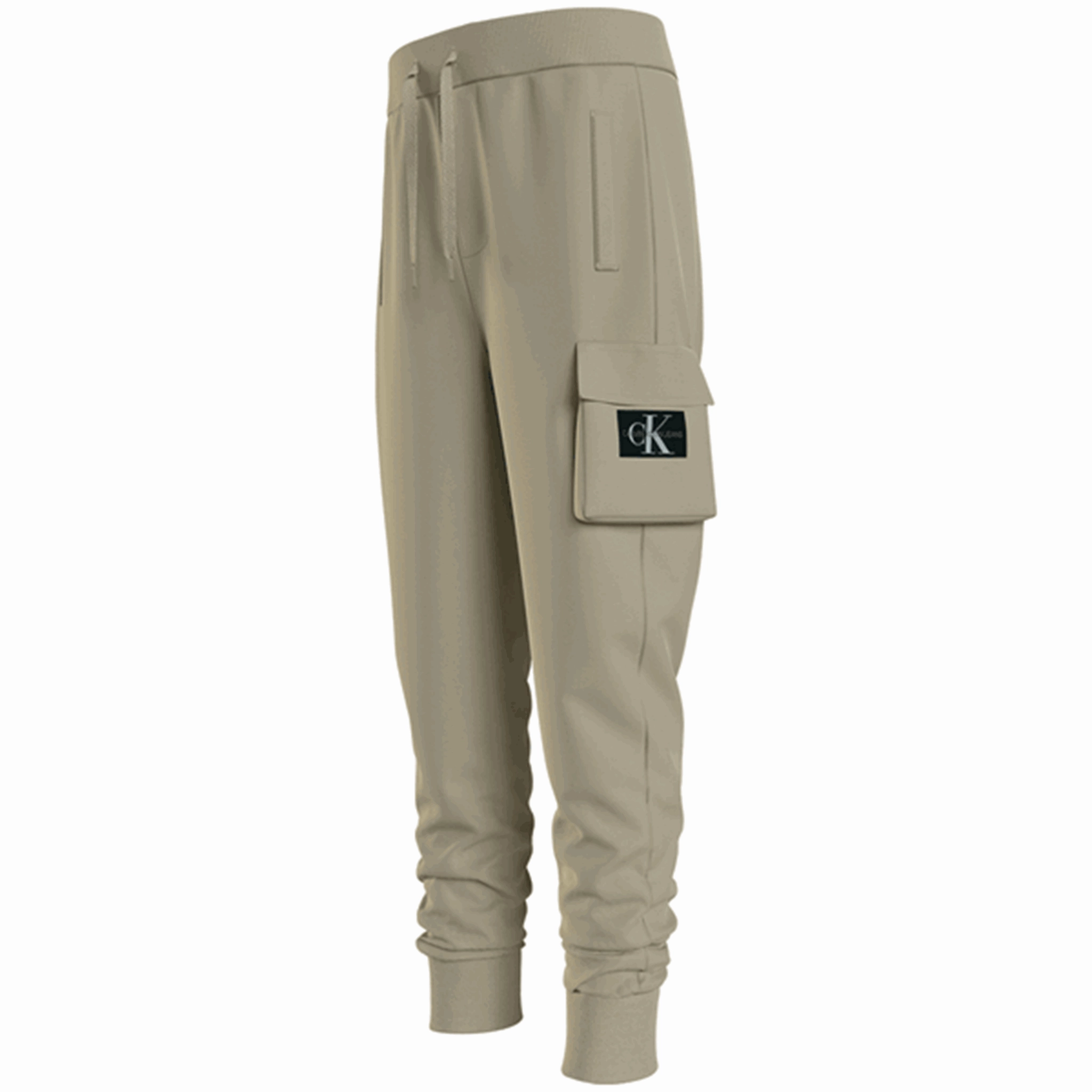 Competitive sports apparel Calvin Klein Badge Cargo Sweatpants Wheat Fields