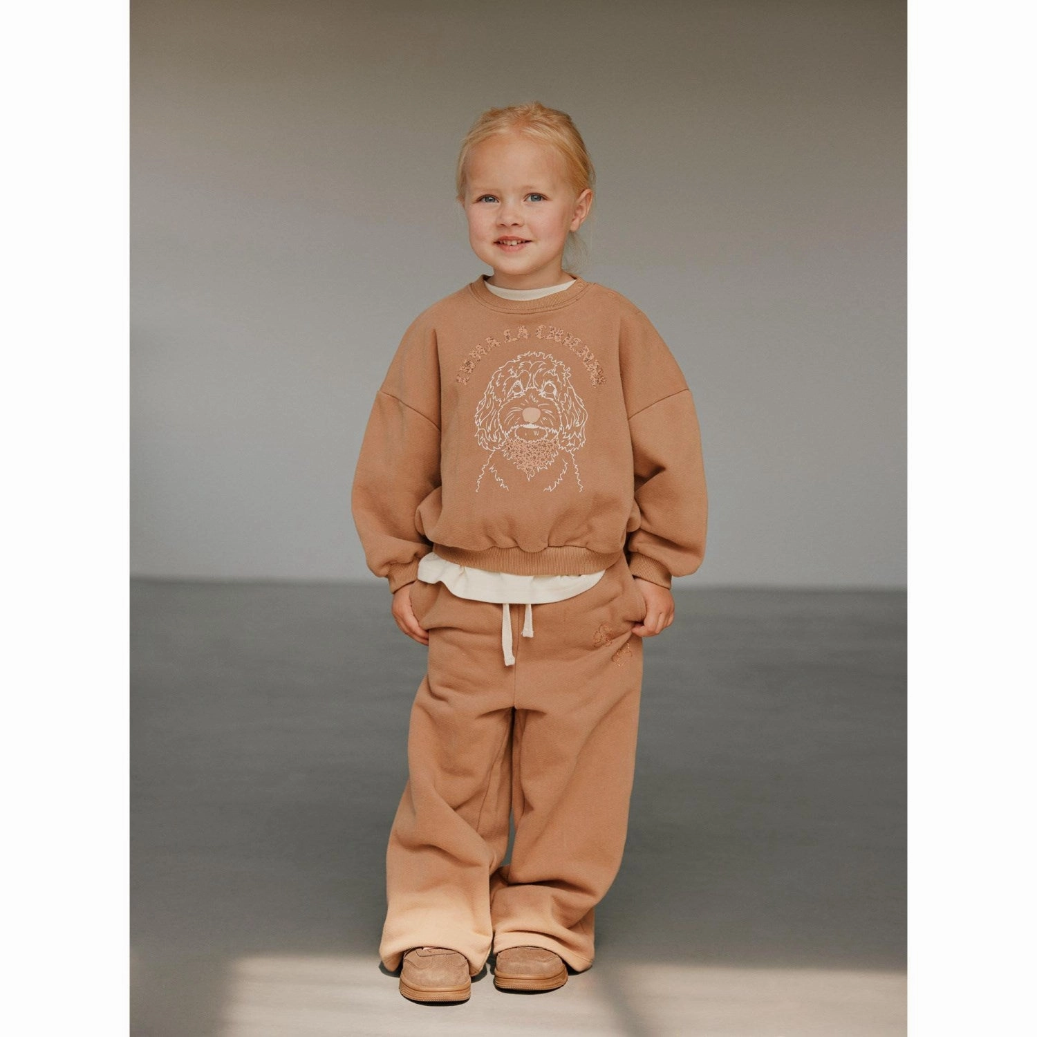 paint QuickAccess Pocket Sofie Schnoor Cashew Brown Sweatpants