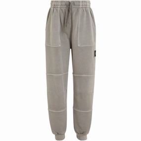 size venue Calvin Klein Mineral Dye Badge Jogger Pants Ck Black