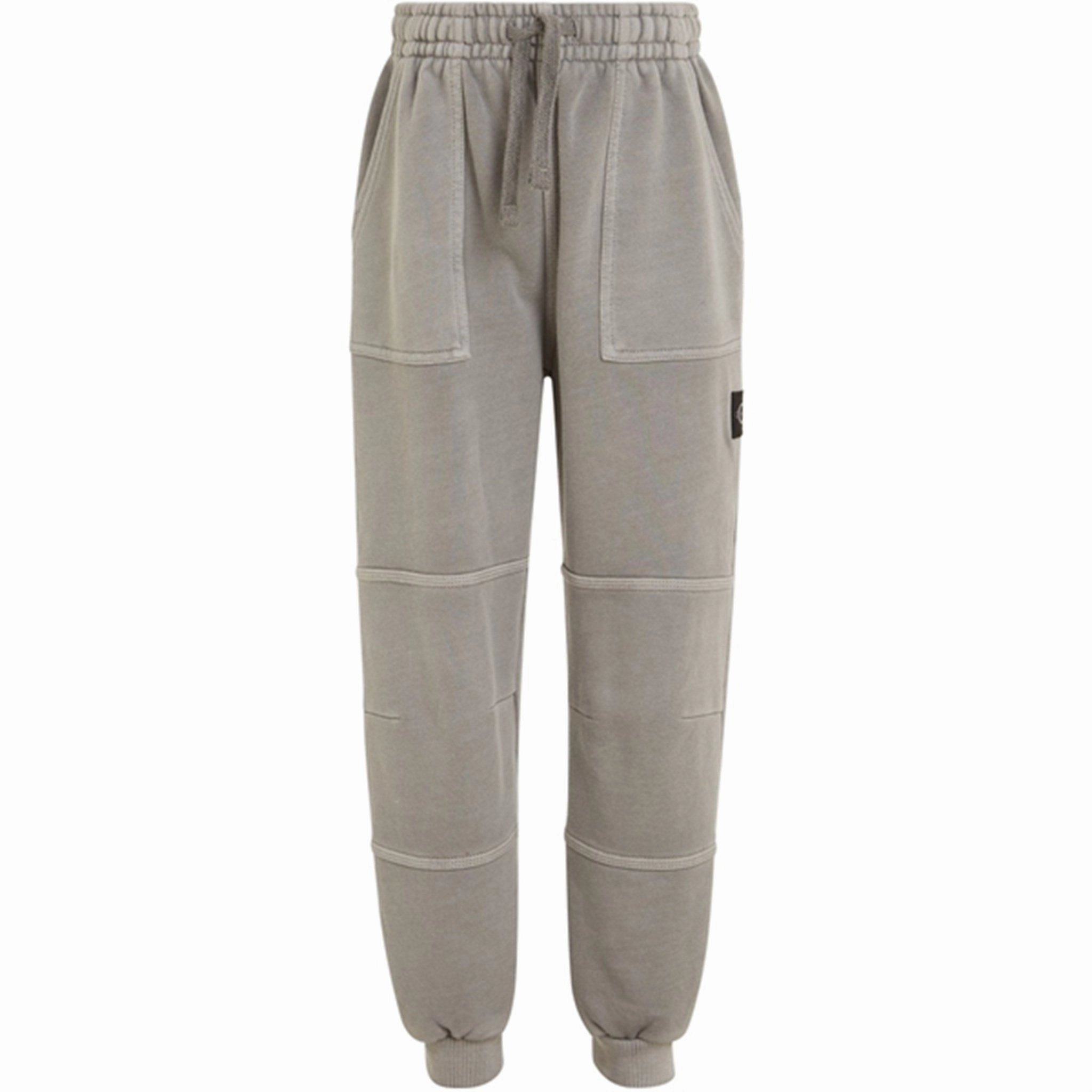 size venue Calvin Klein Mineral Dye Badge Jogger Pants Ck Black