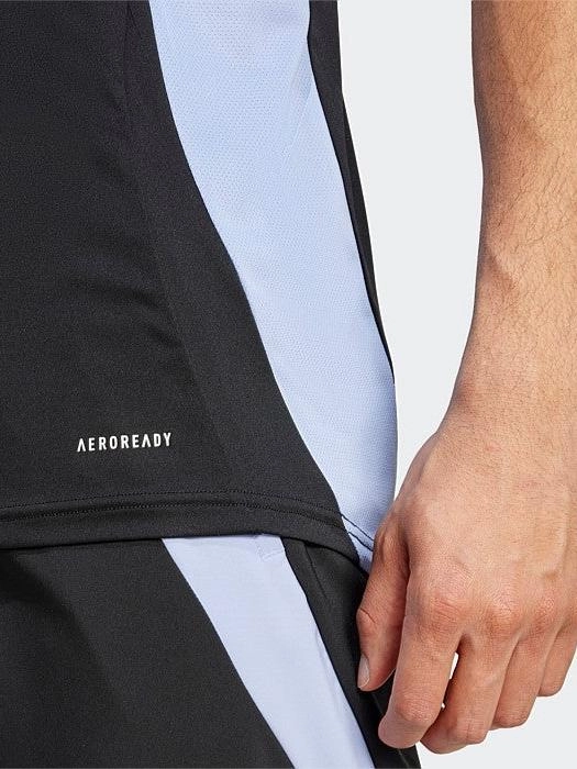 All Blacks Rugby AEROREADY Sleeveless Tank Water Based Ink Print timeless