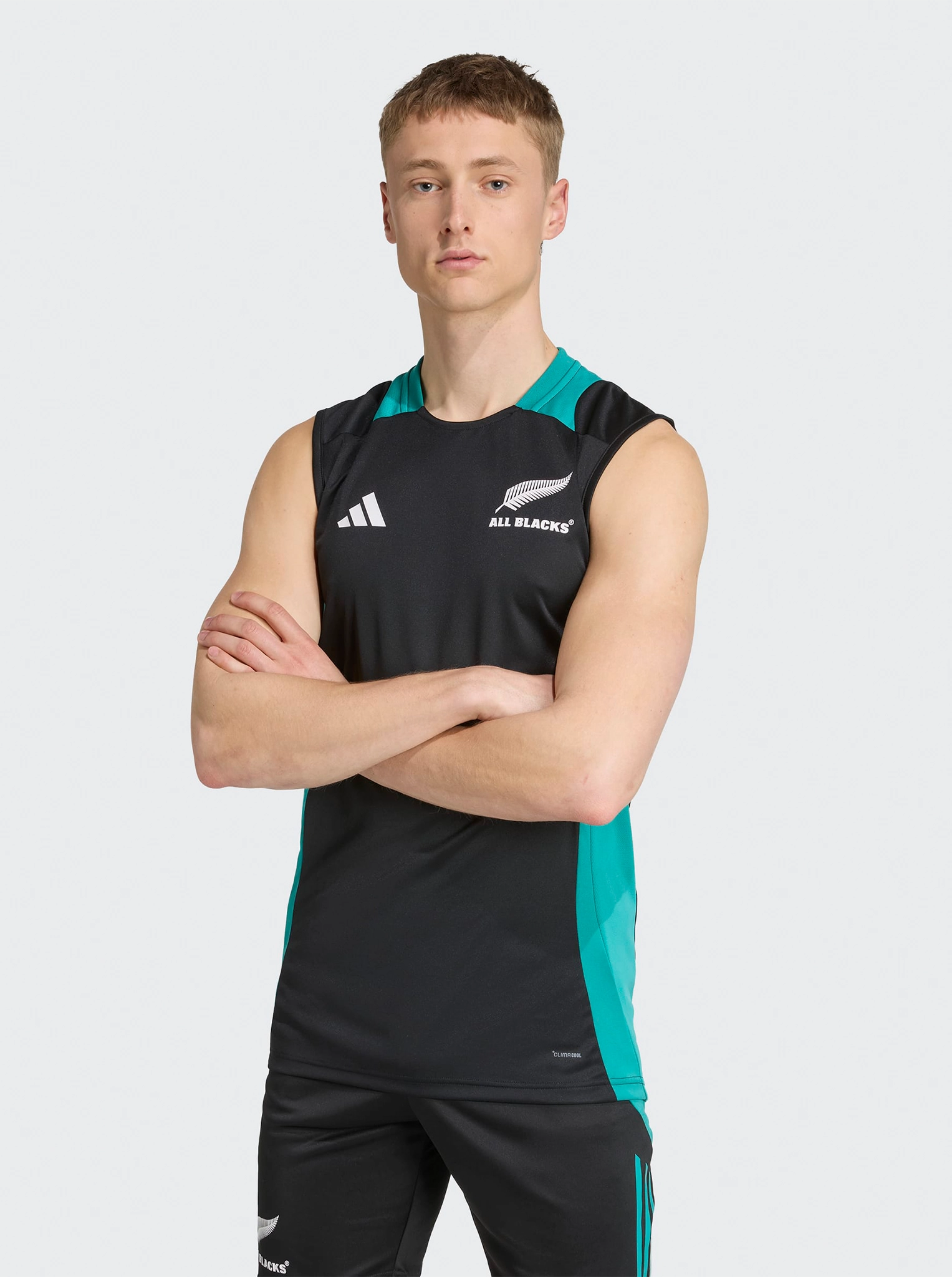 All Blacks Training Singlet Ruffled edges Everyday Chic