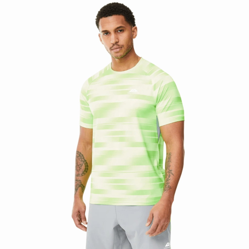 Longline Hemline Odor Control Finish Trailberg Dimension 2.0 T-Shirt Men